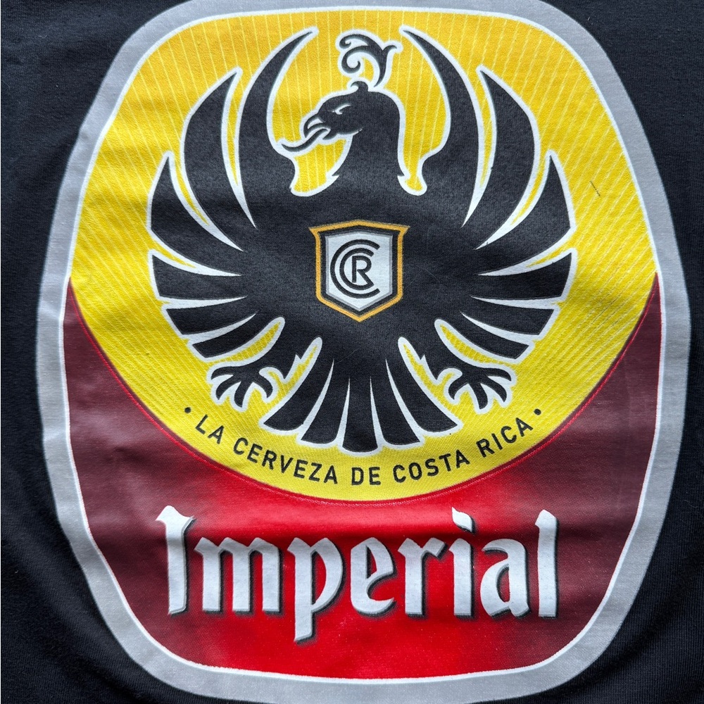Imperial Costa Rica Beer Black T Shirt - Picture 2 of 4